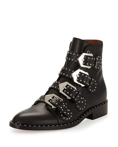 Givenchy Studded Leather Ankle Boot 